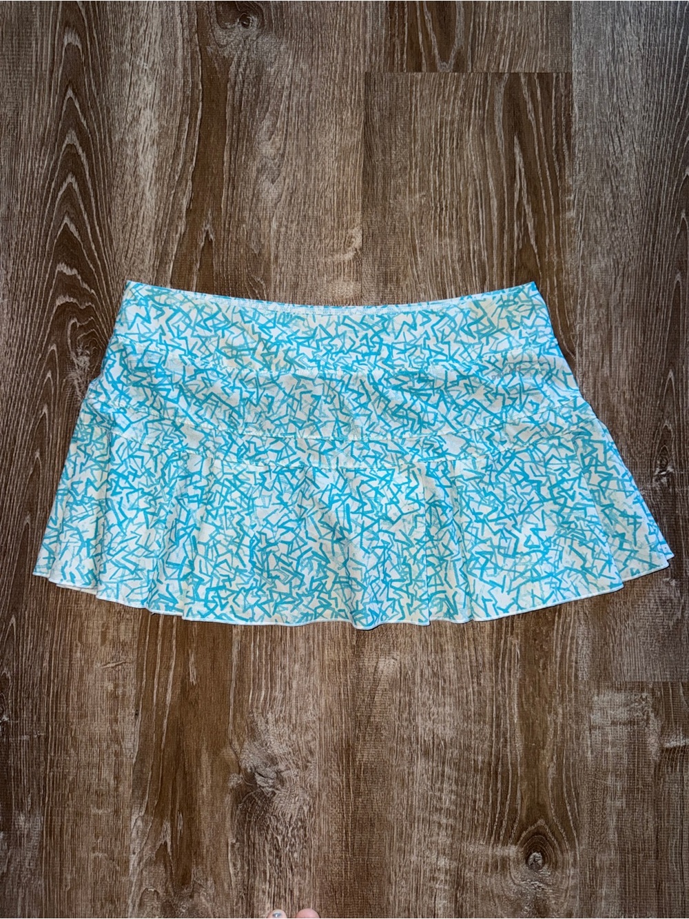 Y2K Nike Light Blue Printed Women’s Skirt